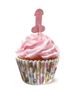 Glitterati Penis Cupcake Set