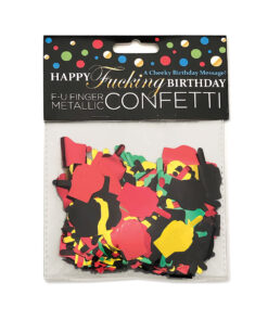 Alternative view of Happy Fucking Birthday Confetti Fingers
