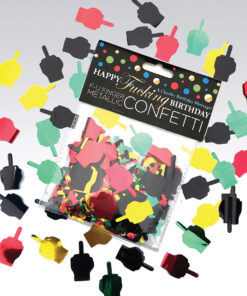 Happy Fucking Birthday Confetti Fingers