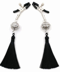 Sexy AF Black Tassel Nipple Clamps