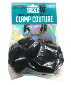 Alternative view of Sexy AF Puff Clamps - Black