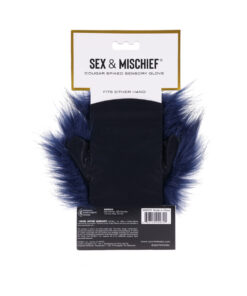 Alternative view of SS S&M Cougar Spiked Sensory Glove