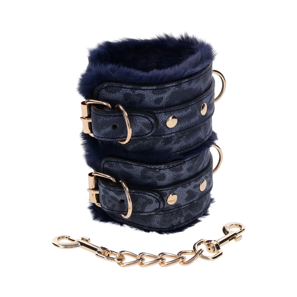 SS S&M Cougar Fur Handcuffs - Image 4