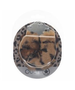 Alternative view of Ouch! Heavy-Duty Fluffy Handcuffs Leopar