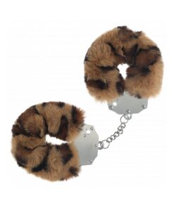 Ouch! Heavy-Duty Fluffy Handcuffs Leopar