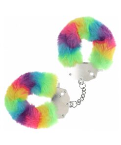 Ouch! Heavy-Duty Fluffy Handcuffs Multicolor 1