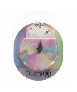 Alternative view of Ouch! Heavy-Duty Fluffy Handcuffs Multicolor 2
