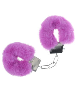 Ouch! Classic Fluffy Handcuffs Purple