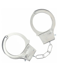 Ouch! Classic Metal Handcuffs Silver