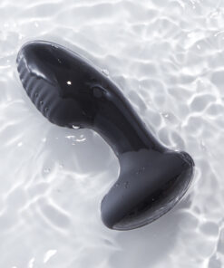 Alternative view of Honey Play Box Frenzy Pressure Sensing App-Controlled Rotating Butt Plug Black