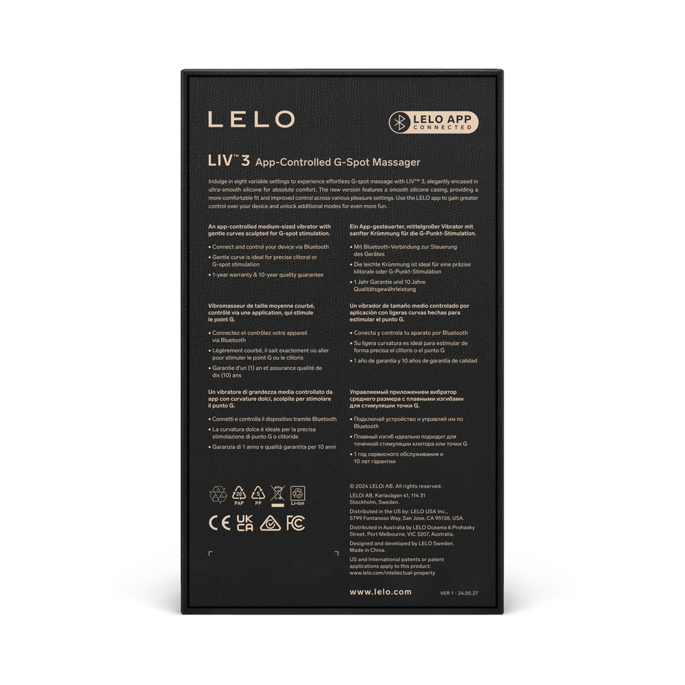LELO LIV 3 App G-Spot Vibrat Powder Blue - Image 2