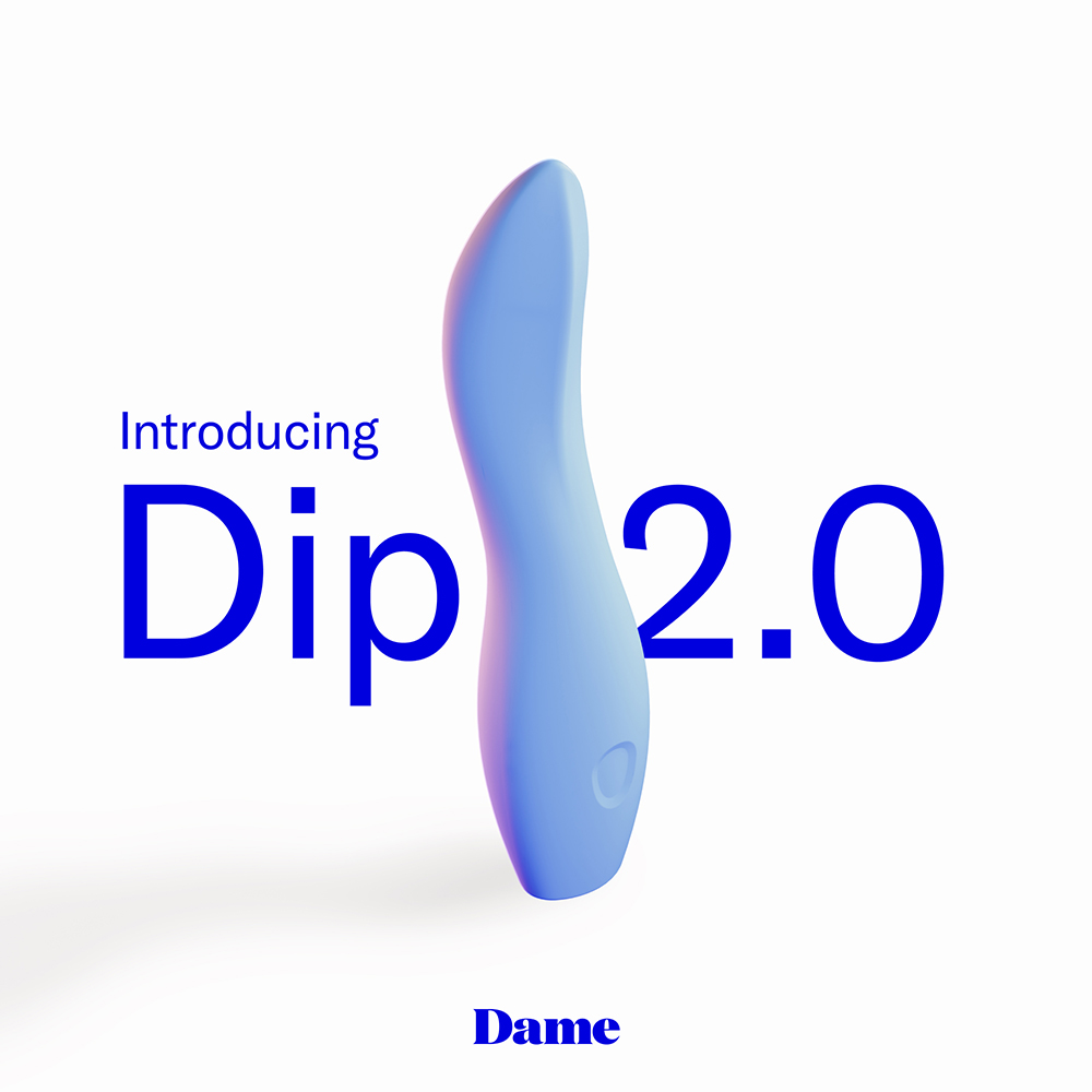 Dame Dip 2.0 Vibrator Periwinkle - Image 4