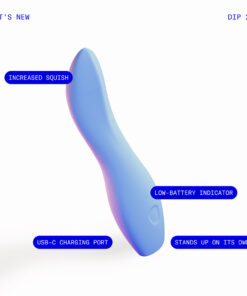 Alternative view of Dame Dip 2.0 Vibrator Periwinkle