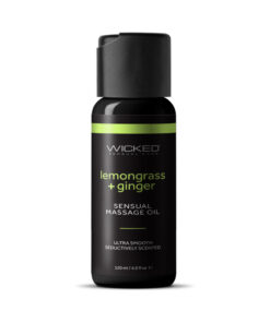 Wicked Lemongrass/Ginger Massage Oil 4oz