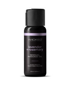 Wicked Lavender/Rosemary Massage Oil 4oz