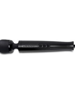 Le Wand Die Cast Plug-In Massager Black