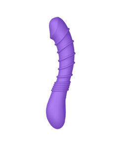 Luv Inc Rv21 Ribbed Vibrator Purple