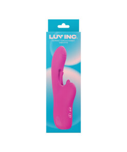 Alternative view of Luv Inc Tr46 Tapping Tongue Rabbit Vibrator Pink