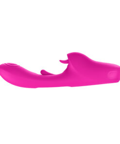 Luv Inc Tr46 Tapping Tongue Rabbit Vibrator Pink
