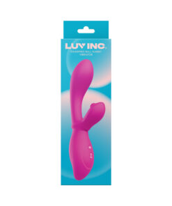 Alternative view of Luv Inc Tb58: Thumping Ball Rabbit Vibrator Pink