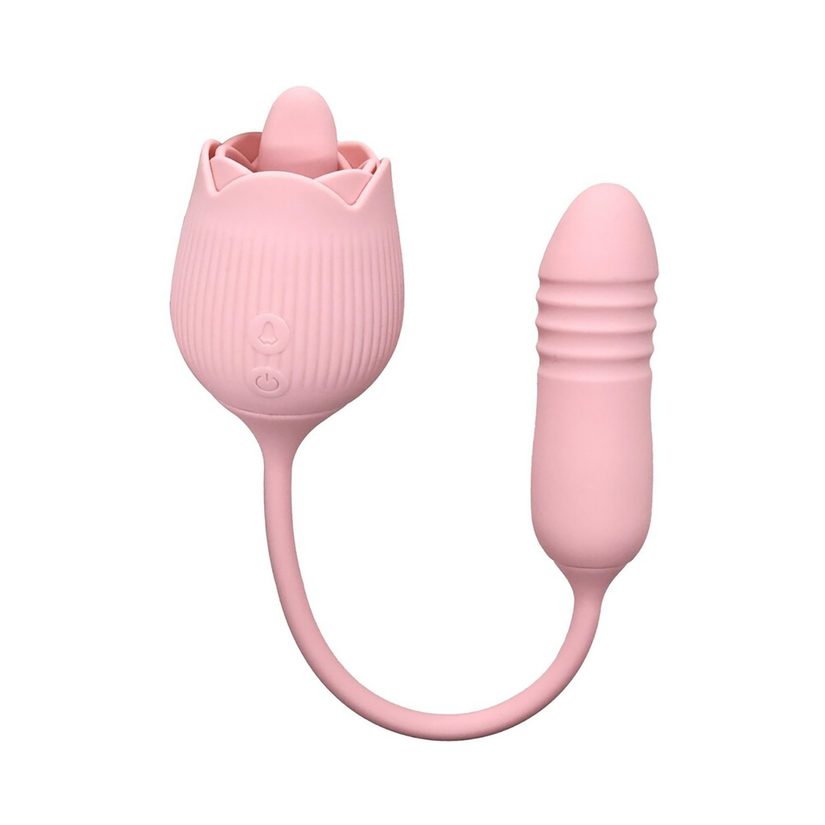 rose toy with thrust BB Thrusting Rose Vibrators main image 0
