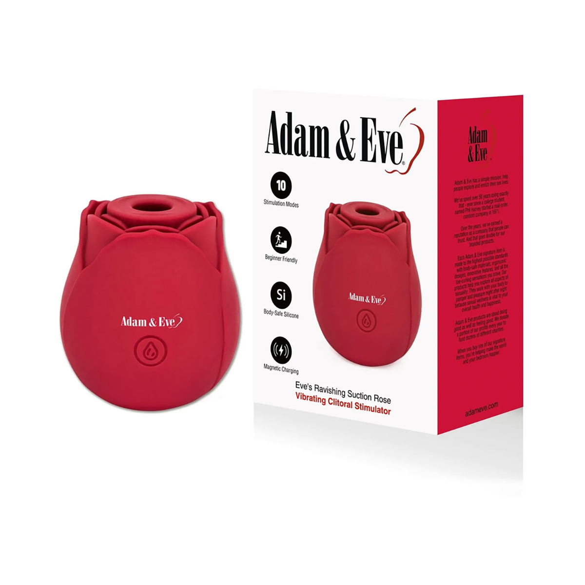 A&E Eve's Ravishing Suction Rose - Image 2