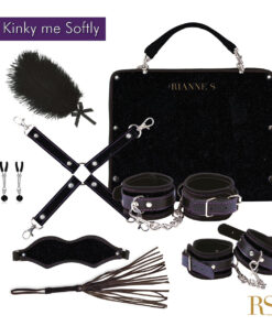 Rianne S Kinky Me Softly Bondage Kit - Black