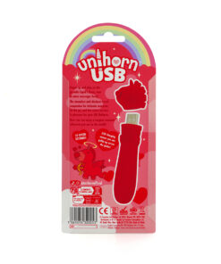 Alternative view of Unihorn USB Bullet Cupids Beau Light Red