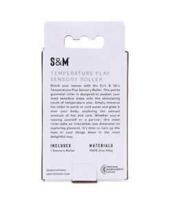 Alternative view of Sportsheets Sex & Mischief Ex's & Oh's Temperature Play Sensory Roller