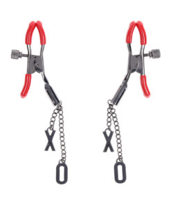 SS S&M Ex's & Oh's Nipple Clamps