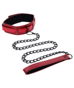 SS S&M Ex's & Oh's Collar and Leash
