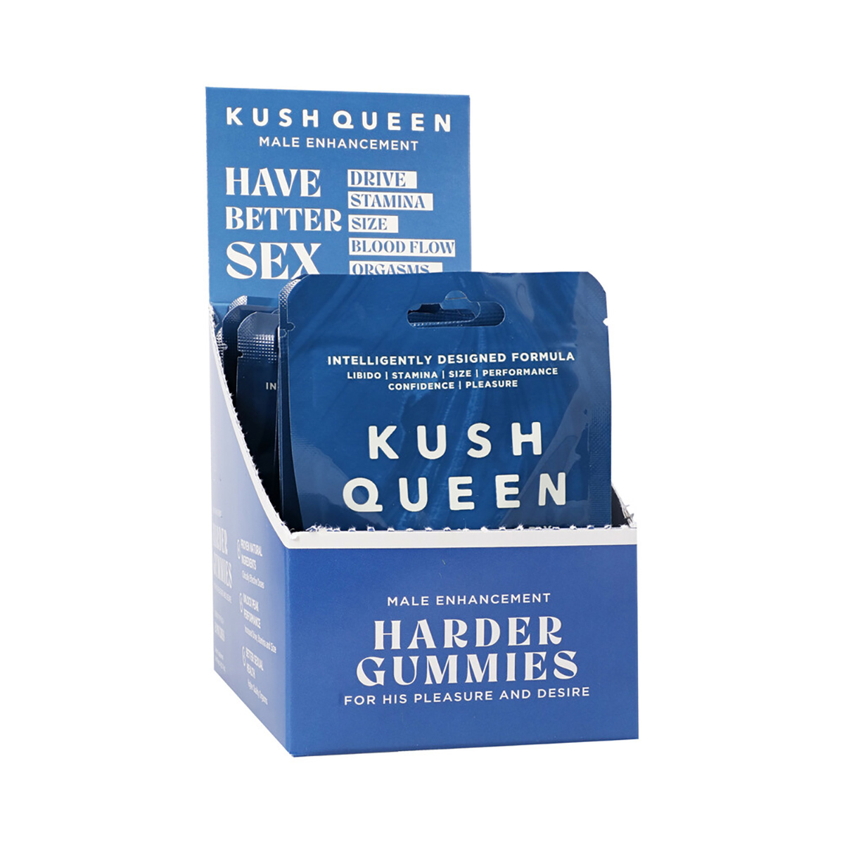 Kush Queen Harder Gummies Male Enhancement 12-Piece Display - Image 6