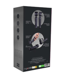 Alternative view of MAN WAN Man.Wand Evo 2-in-1 Frenulum Stimulator & Wand with Crescendo Black Plum