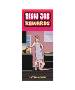 Blow Job Rewards Vouchers 10pk