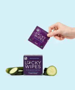 Alternative view of Sweetums Lucky Wipes Cucumber Flavor 10-Pack