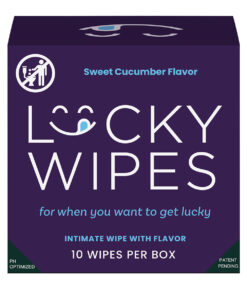 Sweetums Lucky Wipes Cucumber Flavor 10-Pack