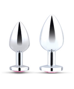 b-Vibe Jewel Metal Training Plug Set