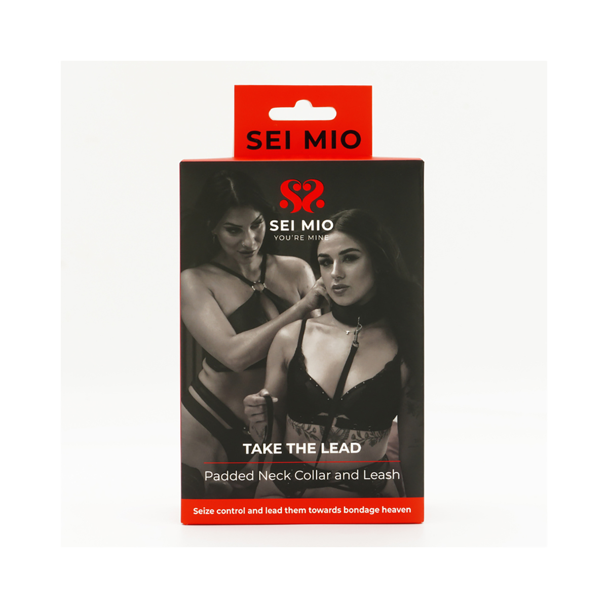 SEI MIO Take the Lead Padded Neck Collar and Leash - Image 2