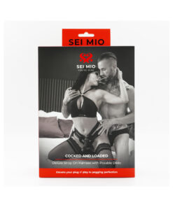 Alternative view of SEI MIO Perfectly Pegged Advanced Strap-On Harness and 6.5 in. Dildo