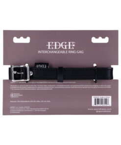 Alternative view of SS Edge Interchangeable Ring Gag
