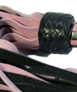 Alternative view of Short Suede Flogger - Pink/Black