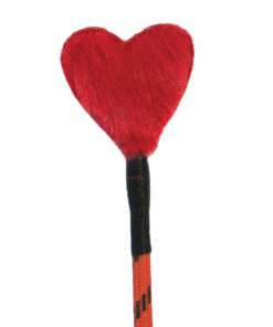 Heart Fluff Tip Crop - Red