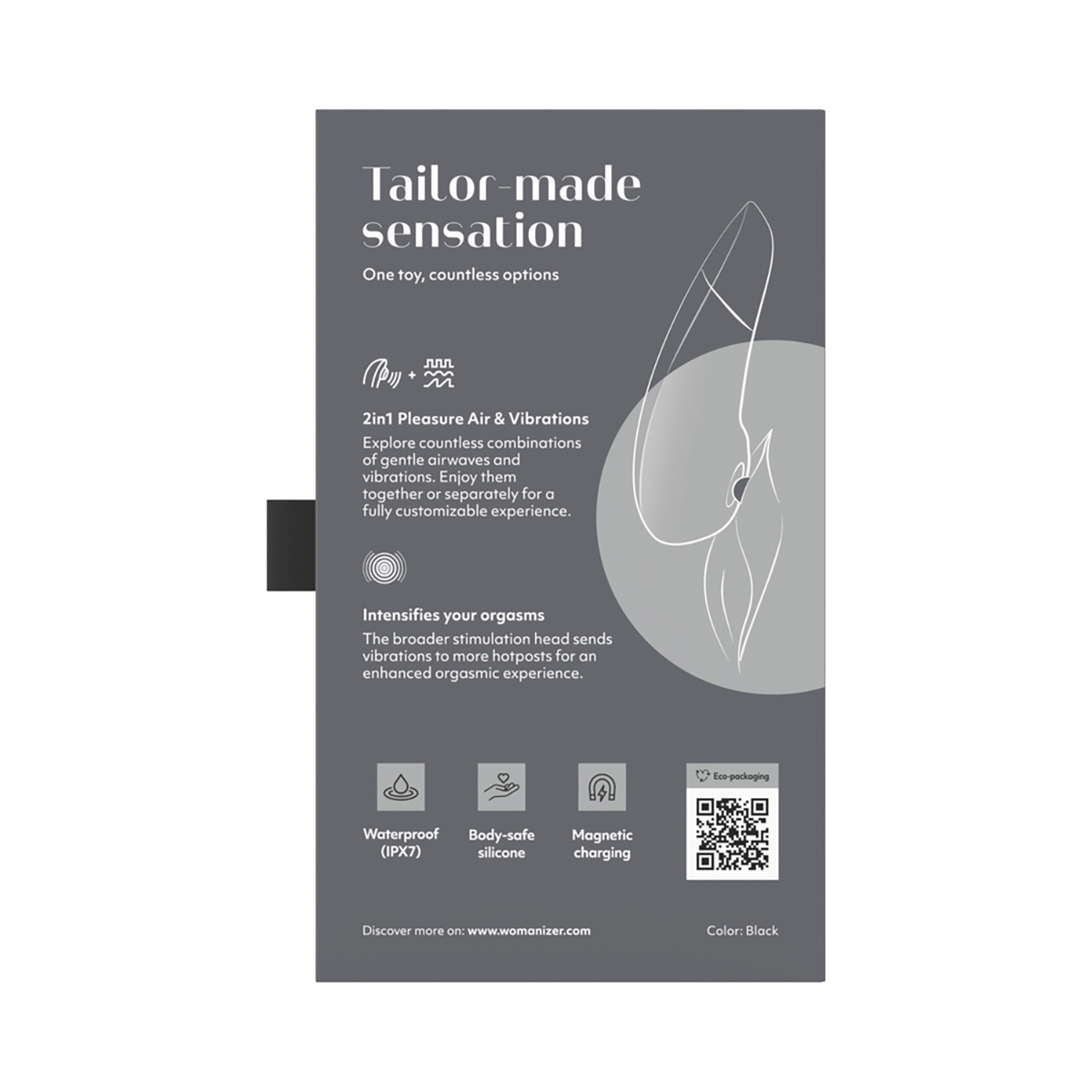 Womanizer Enhance Vibrant Black - Image 2