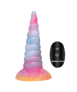 Creature Cocks Unicorn GITD Vib Dildo