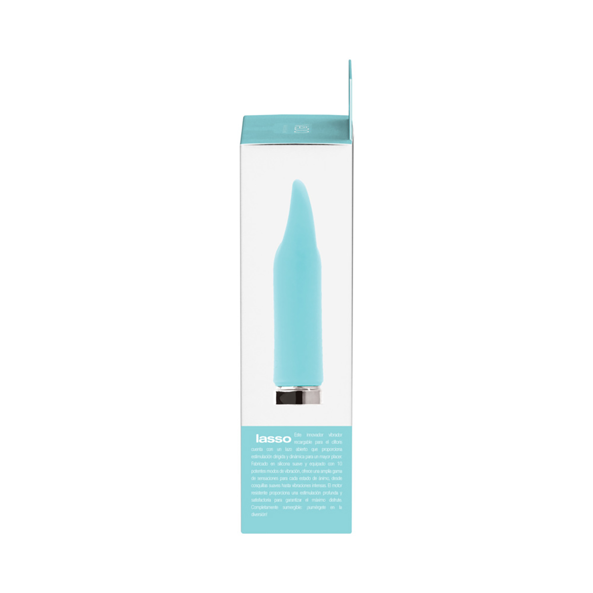 VeDO Lasso Rechargeable Bullet Vibe Turq - Image 3