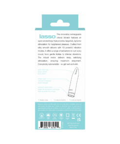 Alternative view of VeDO Lasso Rechargeable Bullet Vibe Turq