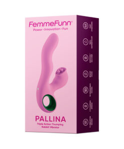 Alternative view of FemmeFunn Pallina Thumping Rabbit Pink