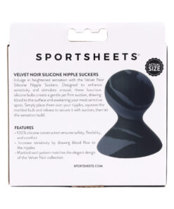 Alternative view of SS Velvet Noir Silicone Nipple Suckers
