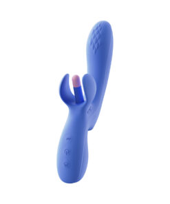 Honey Play Box Fortexa App-Controlled Kinky Finger Flapping Dual Stimulator Blue