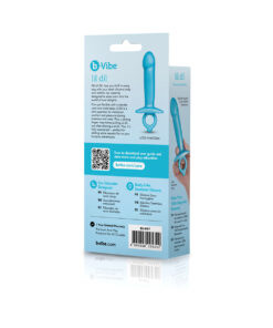 Alternative view of b-Vibe Butties Lil Dil Silicone Anal Dildo